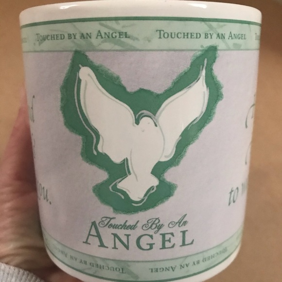 Vintage Touched by an Angel Oversized Coffee Mug - Picture 7 of 8